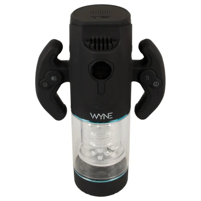 WYNE 11 - automata gamer maszturbátor férfiaknak (fekete)