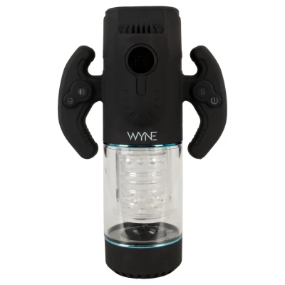 WYNE 11 - automata gamer maszturbátor férfiaknak (fekete)