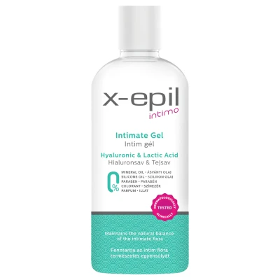 X-Epil Intimo - intim hidratáló gél hialuronsavval (100 ml)