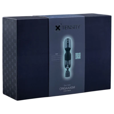 X'TENSITY - Mélystimulációs, vákuumos férfi maszturbátor (fekete)