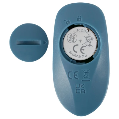 You2Toys - 3 részes felcsatolható lökő vibrátor távirányítóval (kék)