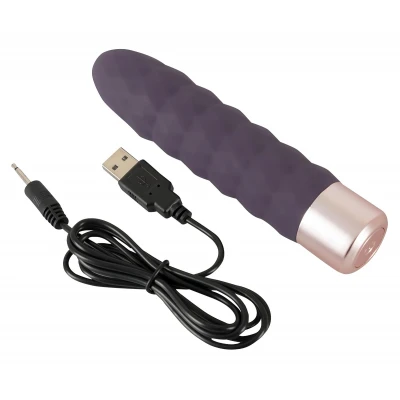 You2Toys Elegant Diamond - akkus rúd vibrátor (lila)