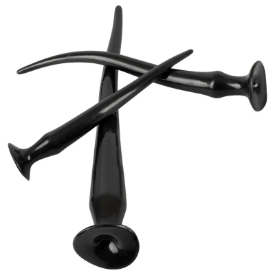 You2Toys - extra hosszú anál plug szett (3 részes, fekete)