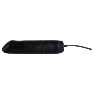 You2Toys - latex, pumpálható élethű análtágító (fekete)