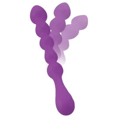 You2Toys - Gömbös, flexibilis anál dildó (viola)