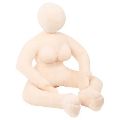 You2Toys - ölelhető plüss szexbaba maszturbátorral (testszínű)