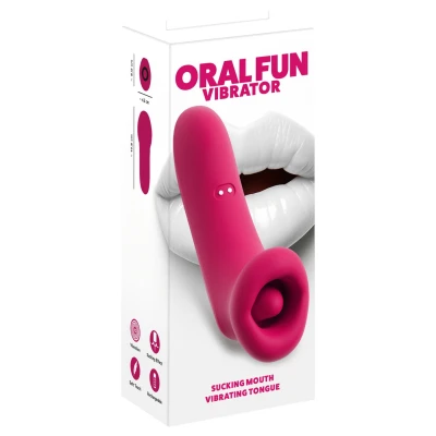 You2Toys Oral Fun - szívó és nyelves csiklóizgató (rózsaszín)