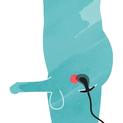 You2Toys - pumpálható anál tágító plug (fekete)