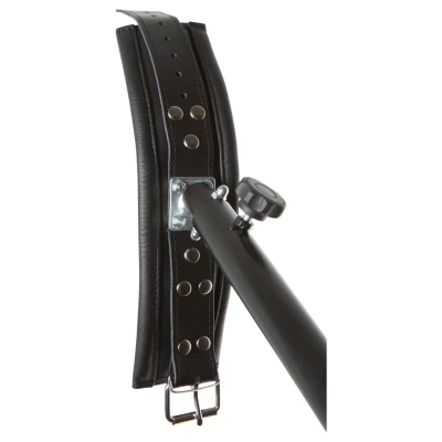 ZADO - nagy lábterpesztő rúd, bondage szett (fekete)