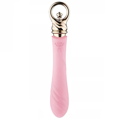 ZALO Courage Heating - akkus, luxus G-pont vibrátor (pink)