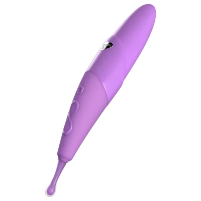 Zumio Soft - akkus csikló vibrátor, csiklóizgató (lila)