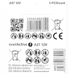 12V-os alkáli elem (27A, MN27) távirányítóhoz (1 db)