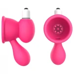 Aixiasia Bobo - vibráló mellszívó és bimbószívó nőknek (pink)