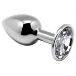 Alive Anal Pleasure - fém anál plug készlet (ezüst)