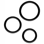 All time Favorites - péniszgyűrű szett - 3 db (fekete)