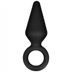 Anal Adventures Platinum S - anál plug (fekete) - kicsi