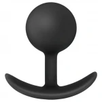 Anal Adventures Platinum Vibra Plug - anál dildó (fekete)