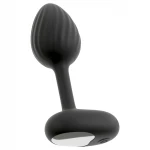 ANOS - vibrációs anál plug szett (fekete)