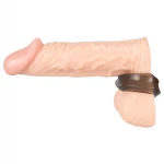 You2Toys - Ball - pénisz- heregyűrű és nyújtó szett (fekete)