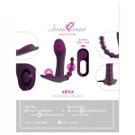 Beau Coeur Ariva - hordható 3in1 bugyivibrátor nőknek (lila)