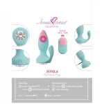 Beau Coeur Juvela - vibrációs anál plug (türkiz)