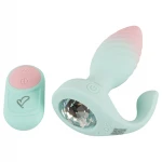 Beau Coeur Juvela - vibrációs anál plug (türkiz)