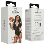 Bedroom Fantasies - nyakörv pórázzal, bondage szett (fekete)