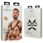 Bedroom Fantasies Rocco - fekete testhám felső (S-XL)