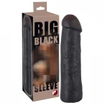 You2Toys - BIG - hosszabbító, vastagító péniszköpeny (fekete)
