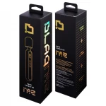 BLAQ - digitális wand masszírozó vibrátor (fekete)