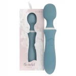 Bloom Orchid Wand - akkus, masszírozó vibrátor (türkiz)