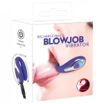 You2Toys - Blowjob - akkus, szilikon szájvibrátor (lila)