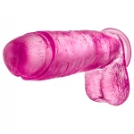 Blush B Yours Plus - realisztikus dildó (rózsaszín)