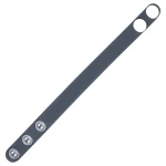 Boners Cock Straps S/M - állítható péniszgyűrű (szürke)