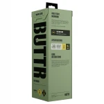 BUTTR Caterpiller - óriás anál plug (fekete) - 29 cm