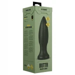 BUTTR Huge Explosive II - óriás anál plug (fekete) - 29 cm