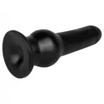 BUTTR Tactical I - tapadókorongos dildó (fekete)