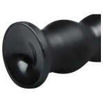 BUTTR Tactical III - tapadókorongos dildó (fekete)