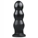 BUTTR Tactical III - tapadókorongos dildó (fekete)