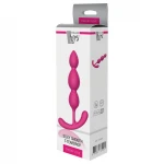Cheeky Love - gyöngyös anál plug kezdőknek (pink)
