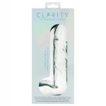 Clarity Seraphic Opus - üveg G-pont dildó (átlátszó)