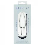 Clarity Utopian Floret - üveg anál plug (átlátszó)