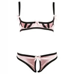 Cottelli - csíkos push-up melltartó szett