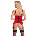 Cottelli - csipkés push-up felső szett (piros)