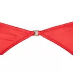 Cottelli - szíves nyitott push-up melltartó szett (piros)