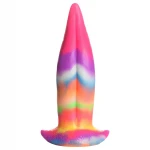 Creature Cocks Tongue - sötétben világító szilikon fantázia dildó (21 cm)