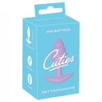 Cuties Mini Butt Plug - szilikon anál plug (lila)