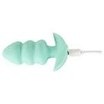 Cuties Mini - gömbös vibrációs anál plug (zöld)