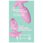 Cuties Mini - vibrációs anál plug (pink)