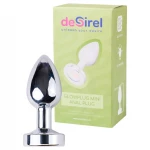 Desirel GlowPlug - világító anál plug - kicsi (ezüst)